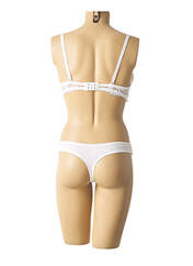 Ensemble lingerie blanc HANA pour femme seconde vue