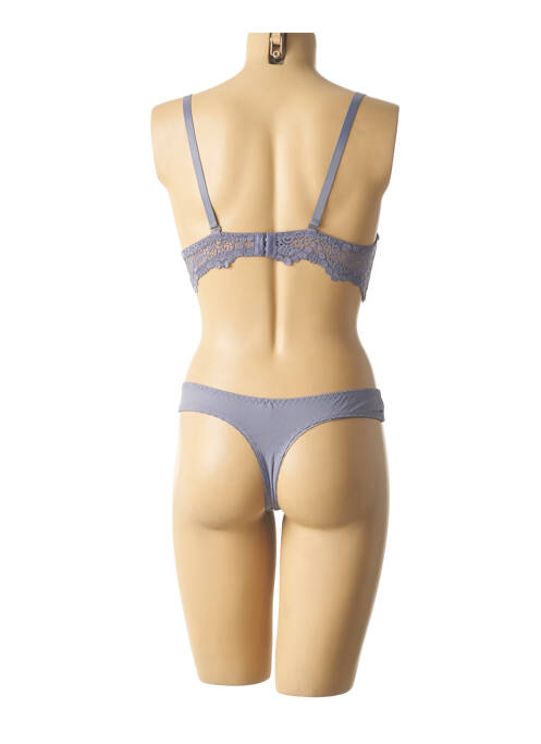 Ensemble lingerie bleu HANA femme