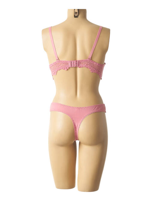 Ensemble lingerie rose HANA femme