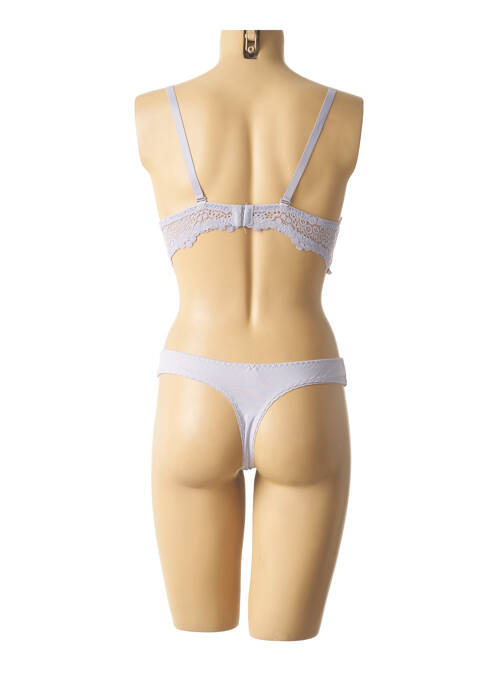 Ensemble lingerie violet HANA pour femme