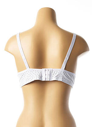 Soutien-gorge sans armature sans armature blanc HANA femme