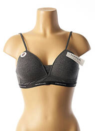 Soutien-gorge haut soutien-gorge moulé haut soutien-gorge moulé gris HANA femme