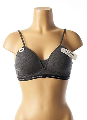 Soutien-gorge haut soutien-gorge moulé haut soutien-gorge moulé gris HANA femme