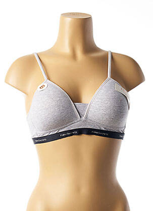 Soutien-gorge haut soutien-gorge moulé haut soutien-gorge moulé gris HANA femme