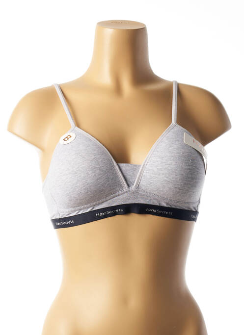 Soutien-gorge gris HANA pour femme