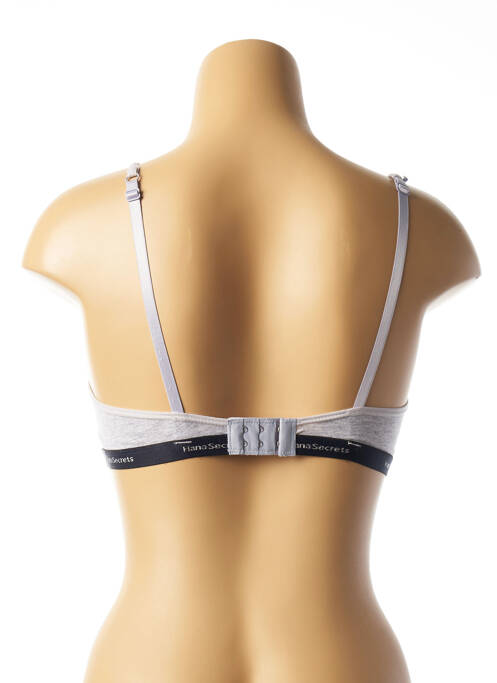 Soutien-gorge gris HANA pour femme