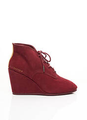 Bottines/Boots rouge ELEVEN PARIS pour femme seconde vue