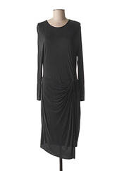 Robe mi-longue noir INTROPIA pour femme seconde vue