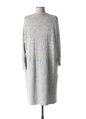Robe pull gris ELSA ESTURGIE pour femme seconde vue
