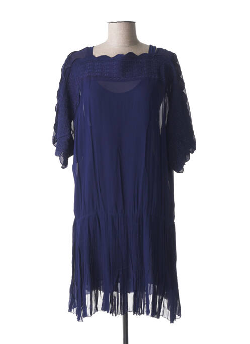 Robe mi-longue bleu ISABEL MARANT pour femme
