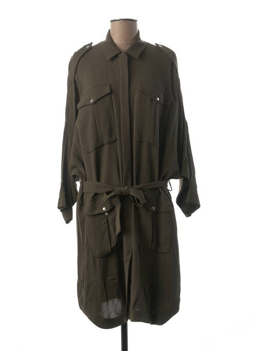 Robe courte vert SET pour femme