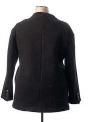 Manteau long noir MANILA GRACE pour femme seconde vue