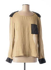 T-shirt beige BY MALENE BIRGER pour femme seconde vue