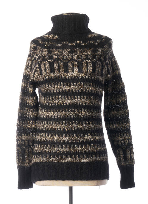 Pull col roulé noir ISABEL MARANT pour femme