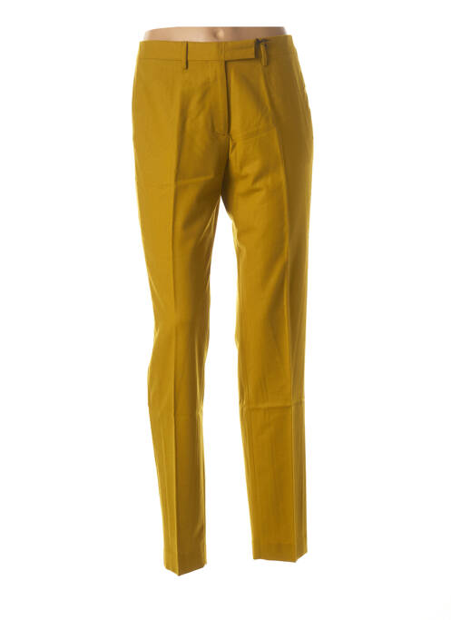 Pantalon droit jaune PAUL SMITH pour femme