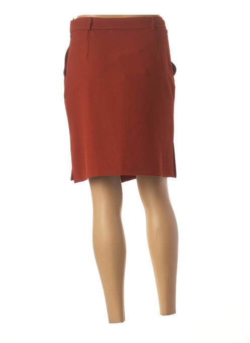 Jupe mi-longue orange TINSELS femme
