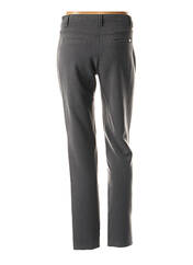 Pantalon droit gris DIVAS pour femme seconde vue