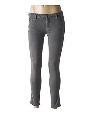 Jeans skinny gris REIKO pour femme