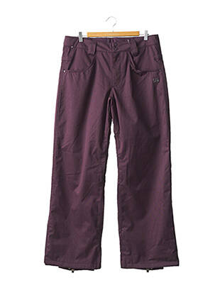 Pantalon droit violet DC pour homme