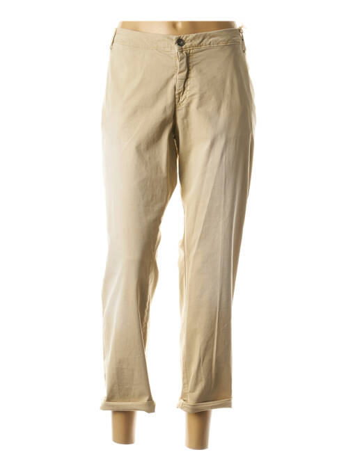Pantalon 7/8 beige SUMMUM pour femme