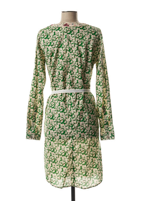 Robe courte vert NUMEROLOGIE pour femme