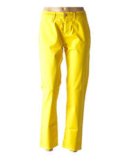 Pantalon chino jaune ONE STEP pour femme seconde vue