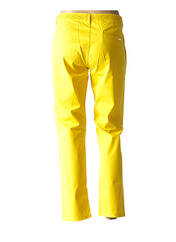 Pantalon chino jaune ONE STEP pour femme seconde vue