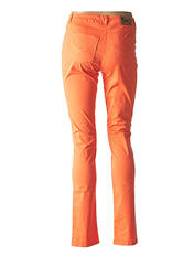 Pantalon slim orange SO SOON pour femme seconde vue