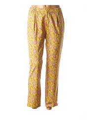 Pantalon jaune BELLA JONES pour femme seconde vue