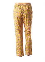 Pantalon jaune BELLA JONES pour femme seconde vue