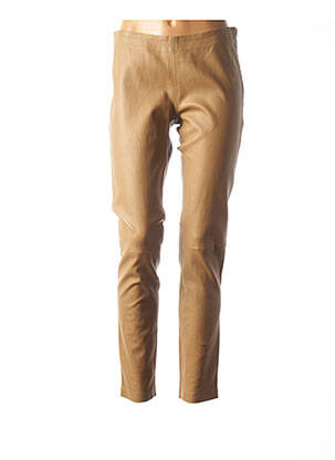Pantalon slim beige SCAPA pour femme