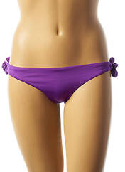 Bas de maillot de bain violet HUIT pour femme seconde vue