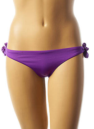 Bas de maillot de bain violet HUIT pour femme