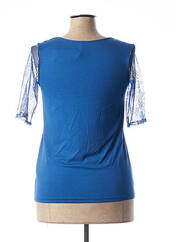 T-shirt bleu EMMEBIVI pour femme seconde vue
