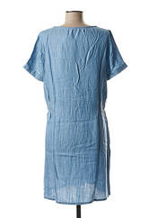 Robe mi-longue bleu MASSANA pour femme seconde vue