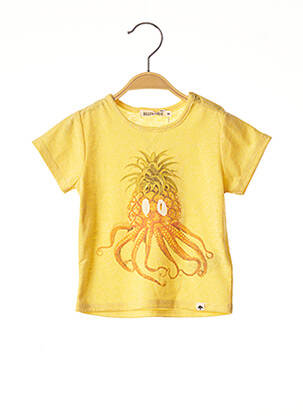 T-shirt jaune BILLYBANDIT pour garçon