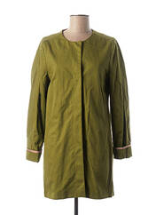 Manteau long vert TRENCH & COAT pour femme seconde vue