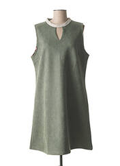 Robe mi-longue vert SMASH WEAR pour femme seconde vue