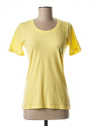 T-shirt jaune EUDOXIE pour femme