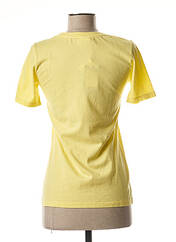 T-shirt jaune EUDOXIE pour femme seconde vue