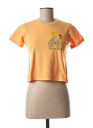 T-shirt orange EUDOXIE pour femme
