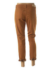 Pantalon droit orange TELERIA ZED pour femme seconde vue