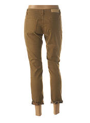 Pantalon droit vert TELERIA ZED pour femme seconde vue