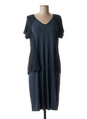Robe mi-longue bleu TRANSIT pour femme seconde vue