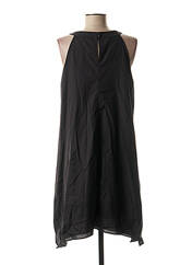 Robe mi-longue noir HANA SAN pour femme seconde vue