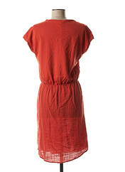 Robe mi-longue orange HARTFORD pour femme seconde vue