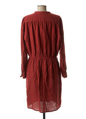Robe mi-longue rouge HARTFORD pour femme seconde vue