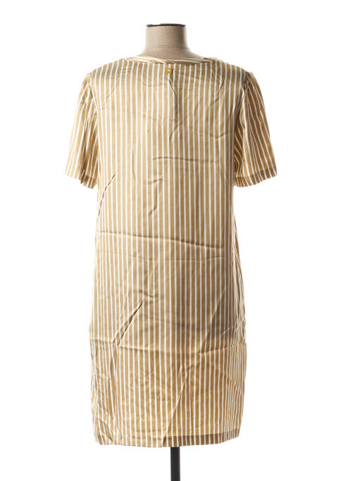 Robe mi-longue beige MANILA GRACE pour femme