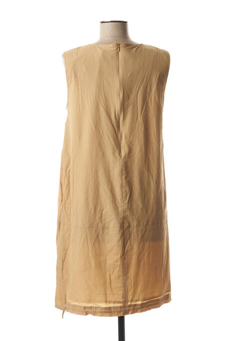 Robe mi-longue beige MARELLA pour femme