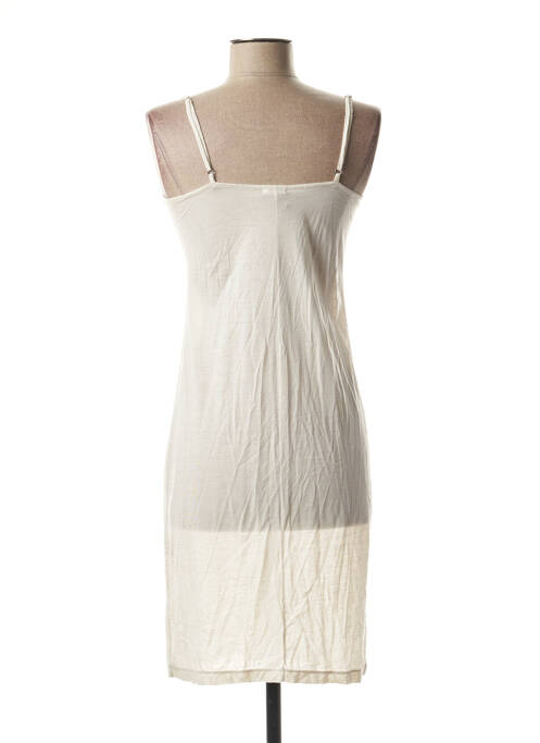 Robe mi-longue beige TRANSIT pour femme